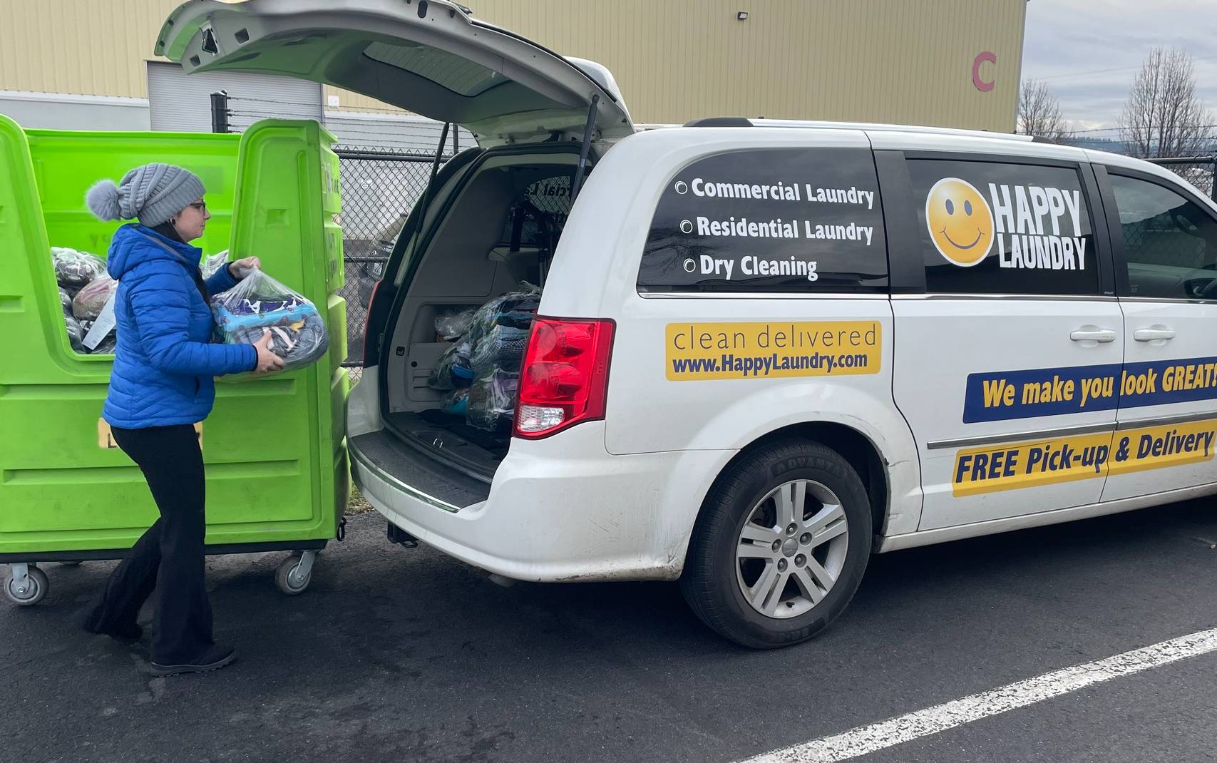 Laundry Pickup and Delivery Service in 99022